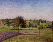 卡米耶 毕沙罗 : Meadows at Eragny